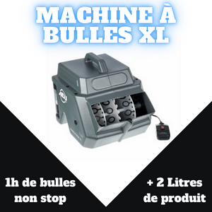 Location machine à bulles XL en Haute-Savoie pour événements