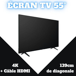 Location écran TV 55"