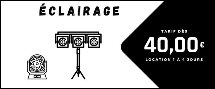 Catégorie location Éclairage Haute-Savoie