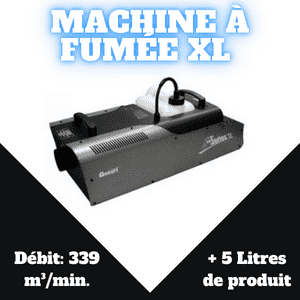 Location machine à fumée XL